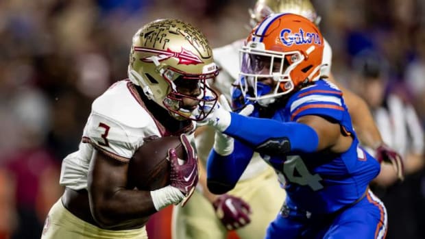 Florida State running back Trey Benson